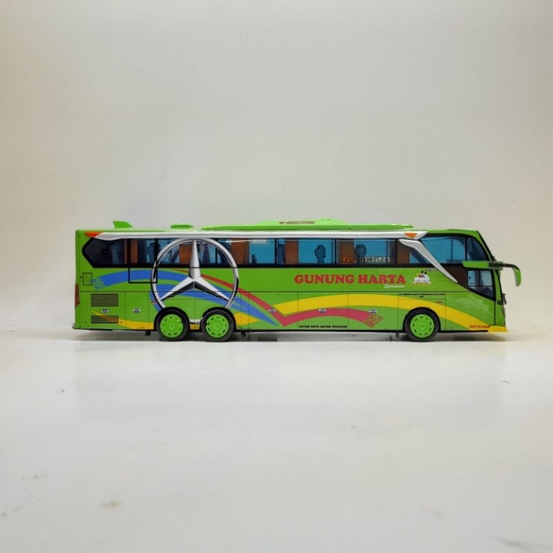 Gunung HARTA body Jb3 Triple axel Miniature bus Scale 1/64 | Shopee ...