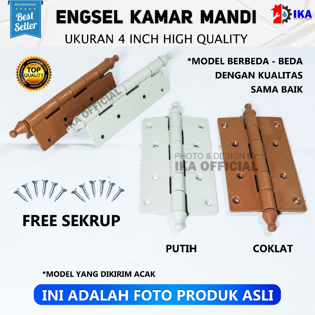 PVC PLASTIC HINGES 4 INCH 4 INCH BATHROOM DOOR TOILET WC PLASTIC DOOR ...