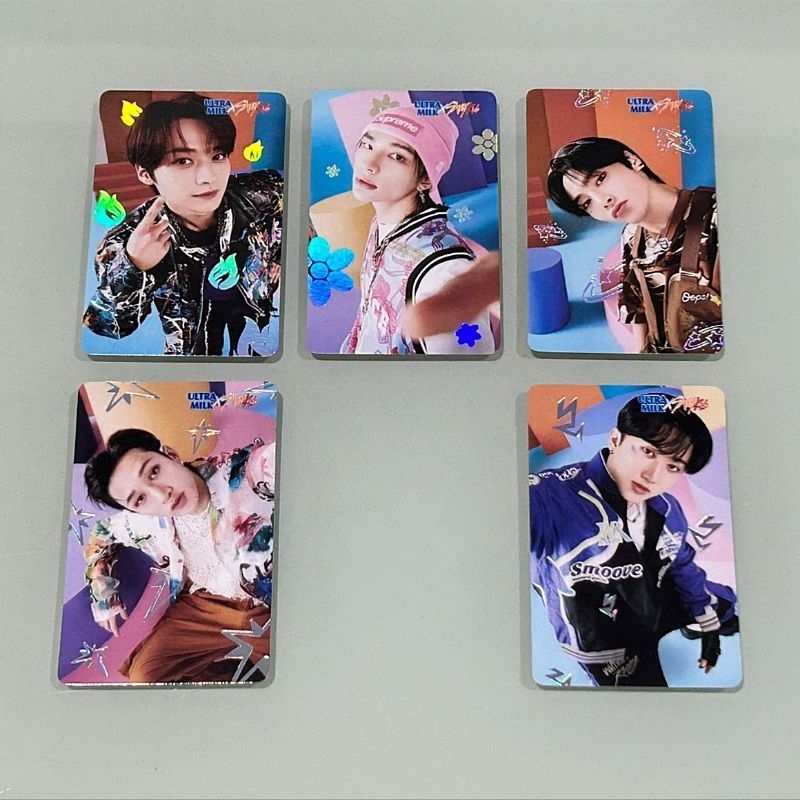 Photocard Ultra x Stray Kidz/PC Ultra x SKZ Element & Hologram (Holo ...