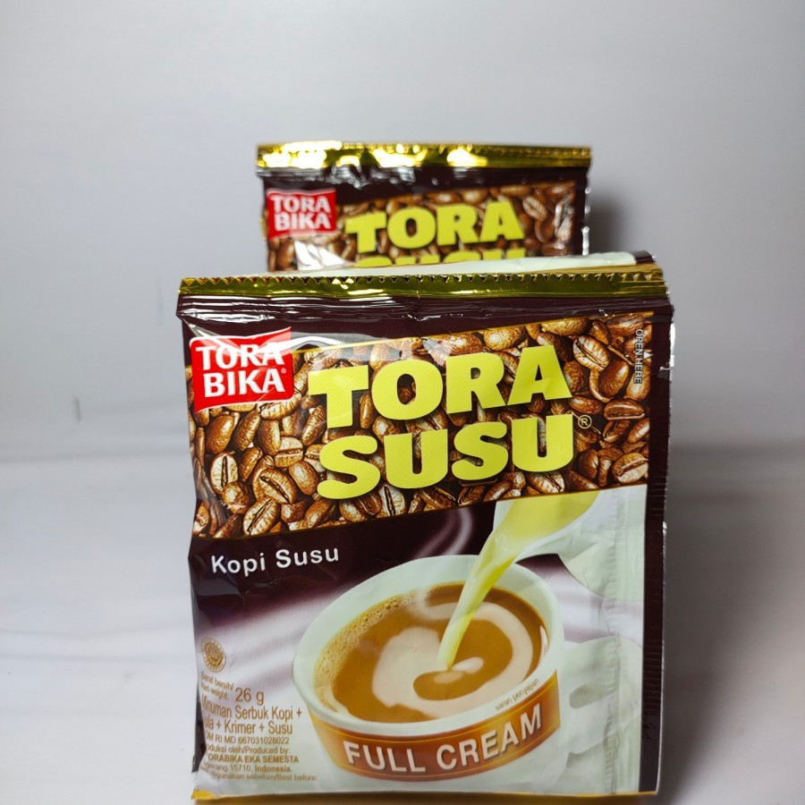 Torabika TORA MILK FULL CREAM COFFEE 1 PLAN CONTAINS 10 SACHETS ...