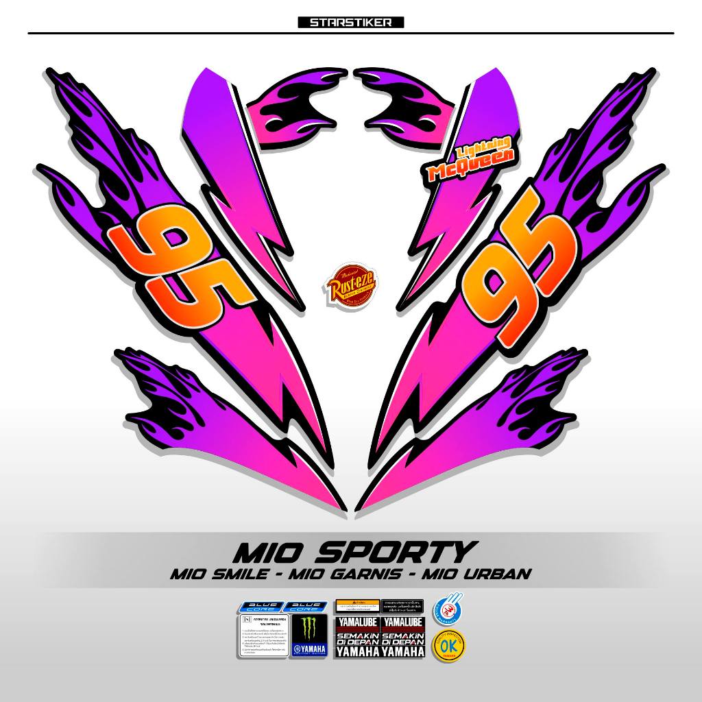 Striping Mio Sporty Motif 7/Mio Smile/Mio Urban/Mio Garnis/Decal ...