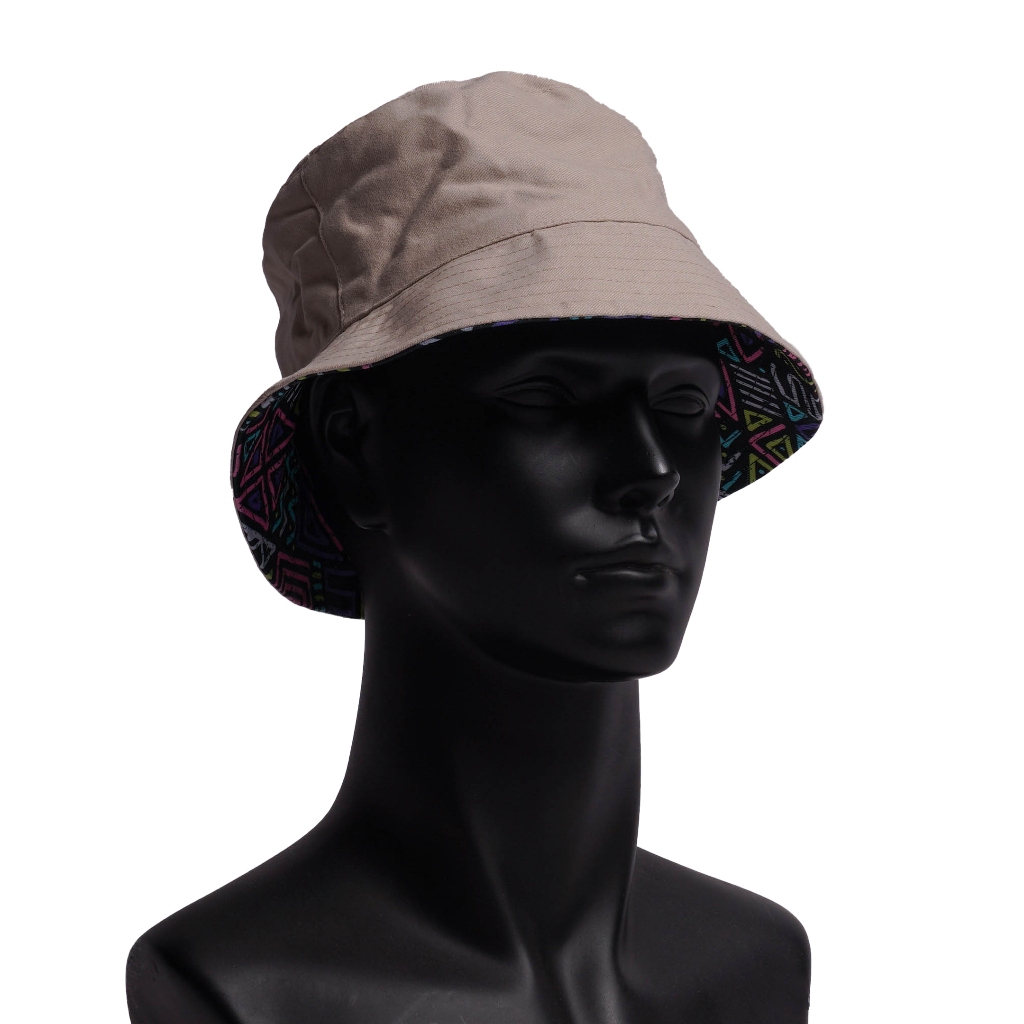 Flade - Bucket Hat Cream - Distro Hat - Men's Women's Casual Hat ...