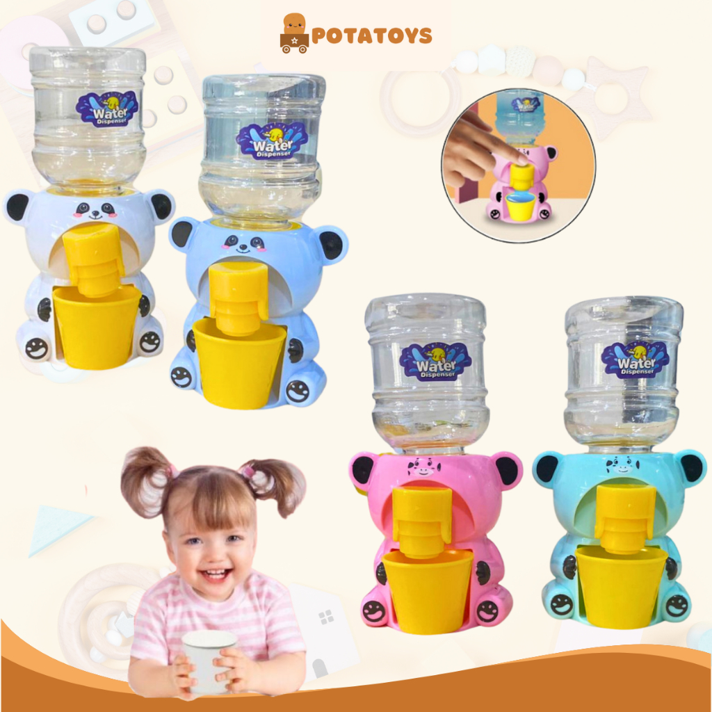 Mini Gallon Portable Water Dispenser for Children Character Drinking ...
