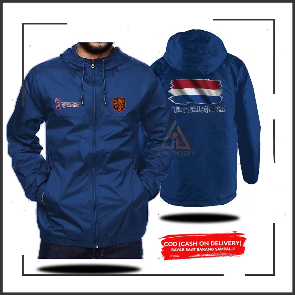 2022 Qatar World Cup Netherlands National Team Jacket warm Thick ...