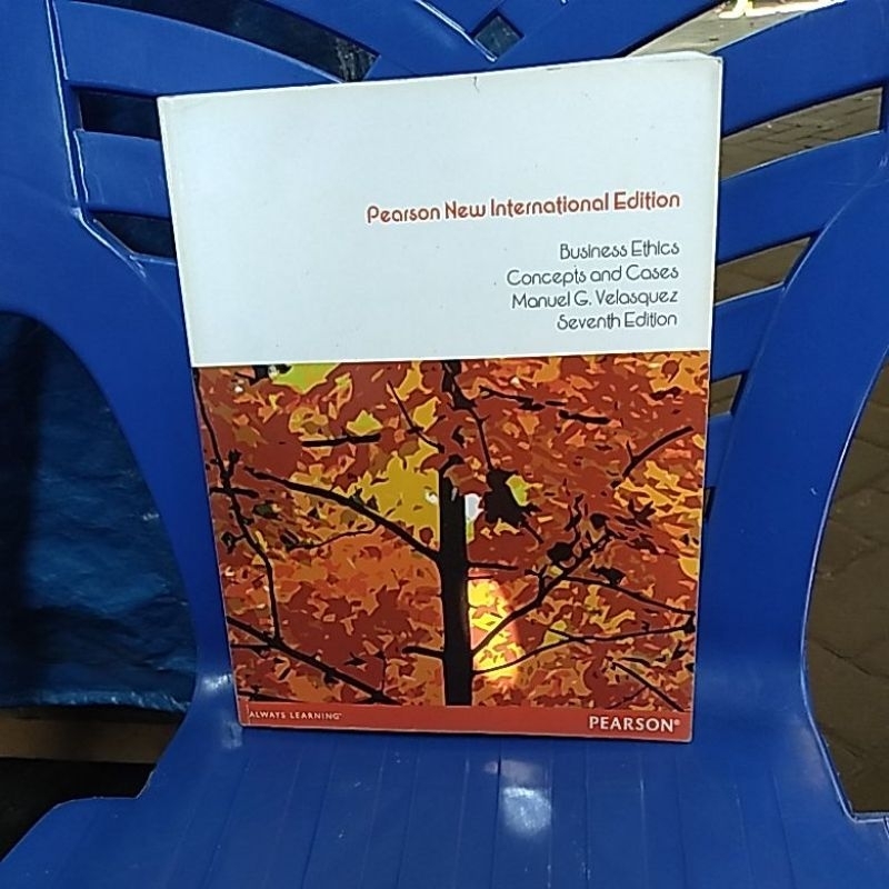 Pearson book new international edition business ethics concept and ...