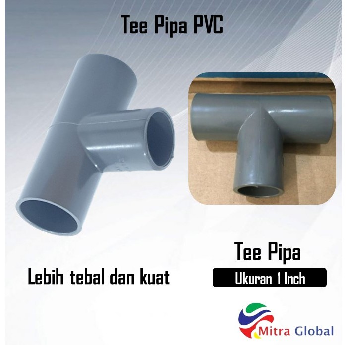 Tee Pvc Jaya TS 1" Inch Pipe Fittings T 1 Inch Pvc Pipe Connection