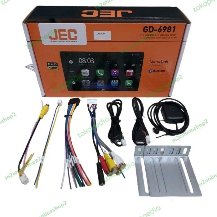 Android Head Unit 9 Inch IPS Ram 2/ 32 GB + Reverse Camera ...