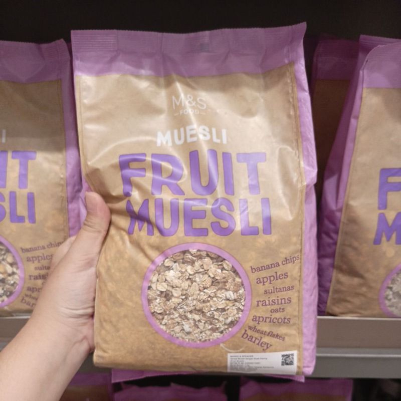 M&s Marks Spencer Food Muesli Fruit 1Kg With Expired Dried Fruit 11/