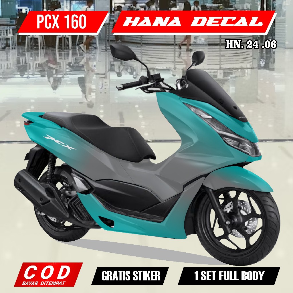 Newest Decal Sticker Honda PCX 160 Full body - New Sticker with ...