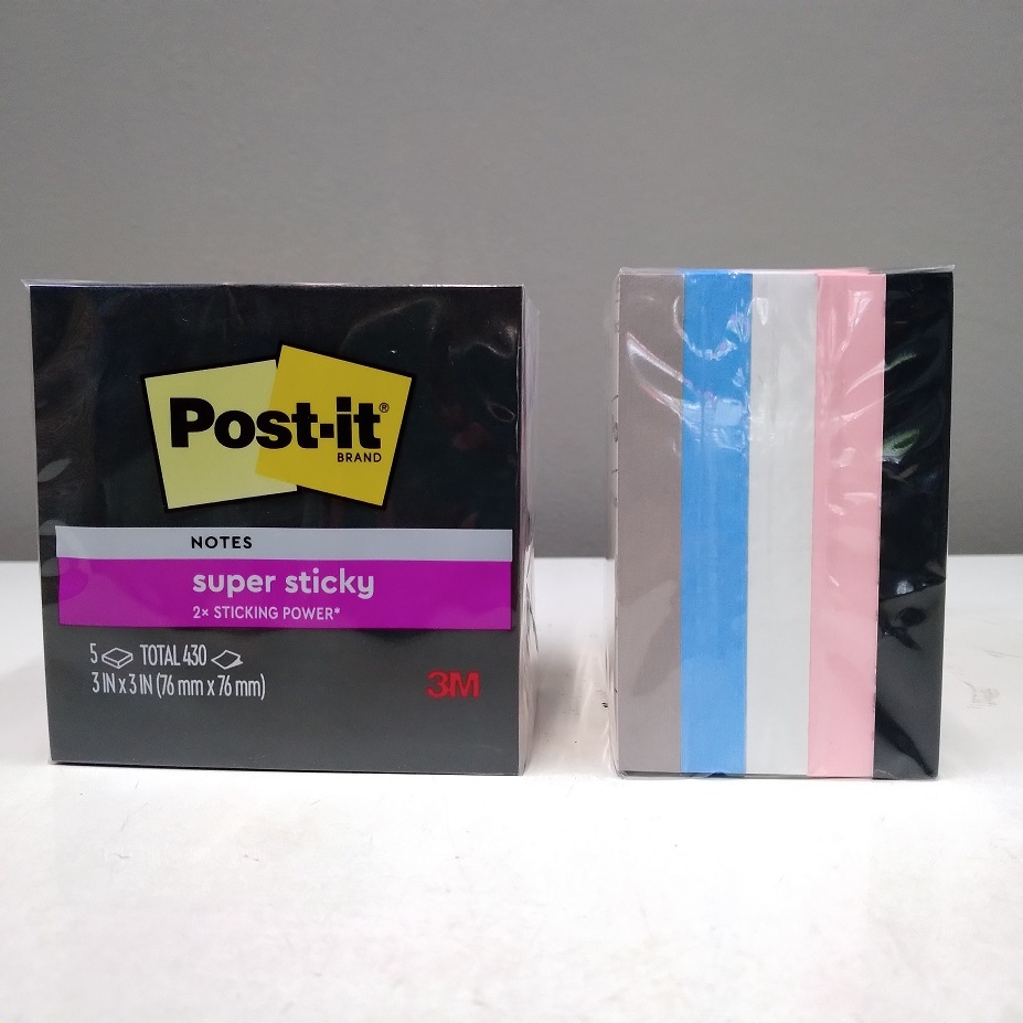 3m Post It Super Sticky Notes 654-5SSNE 3inch x 3inch | Shopee Philippines
