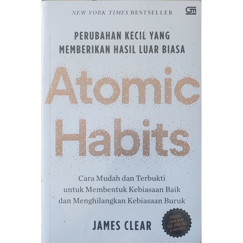 Atomic HABITS JAMES CLEAR GRAMEDIA | Shopee Philippines