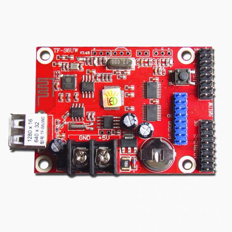 Led running text controller tf-s6uw0 single color wifi | Shopee Philippines