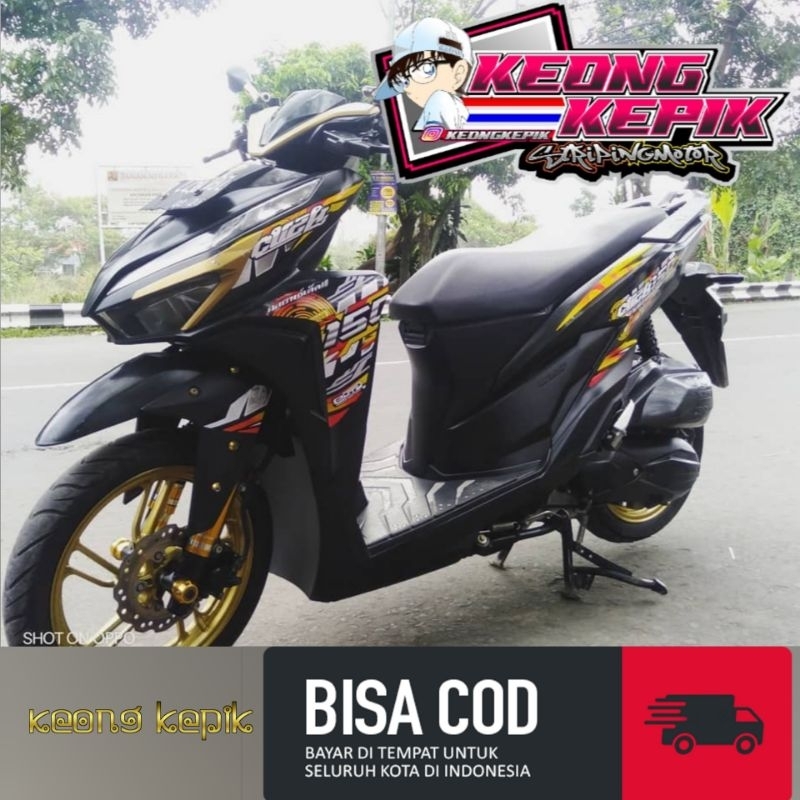 STRIPING STICKER LIS THAILAND MOTORCYCLE HONDA NEW VARIO 125-150 LED ...