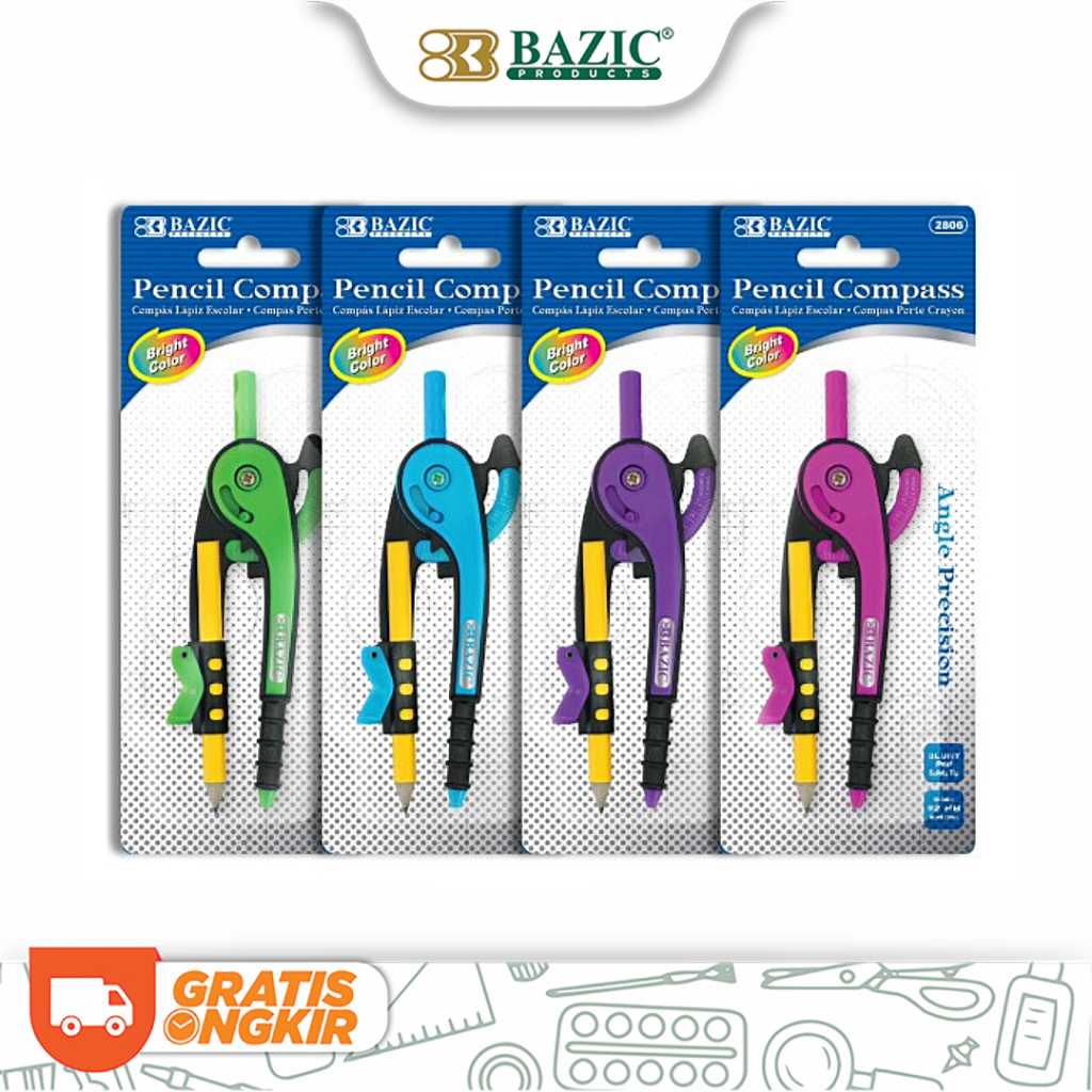 Bazic Scale-Arm Compass w/ 2 Wood Pencil - Caliper | Shopee Philippines