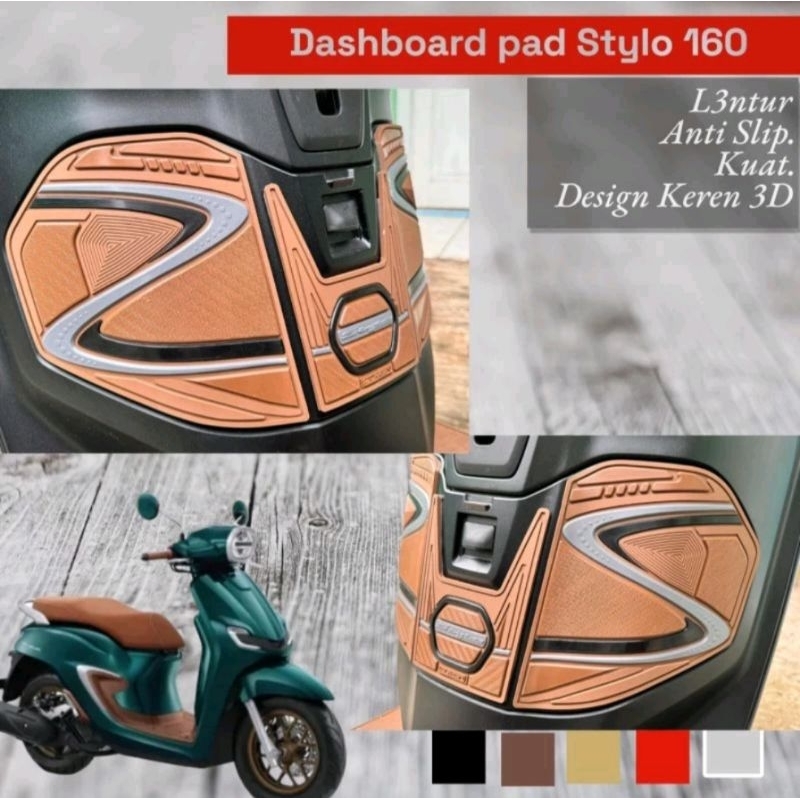 STYLO 160 stickers honda STYLO 160 Rubber Dashboard Rubber stickers ...