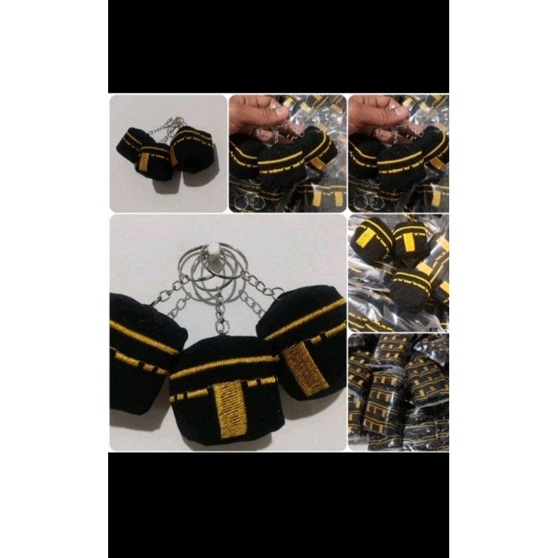 GANTUNGAN Kaaba key chains 12pcs (1 dozen) Hajj & Umrah souvenirs, doll ...