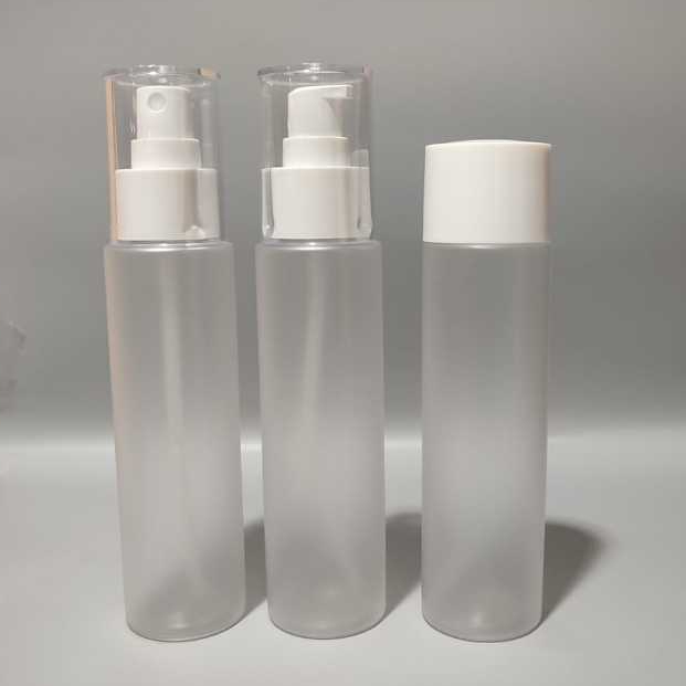 Cleansing Bottle Empty Plastic Pump Spray Bottle 100ml Lotion Bottle