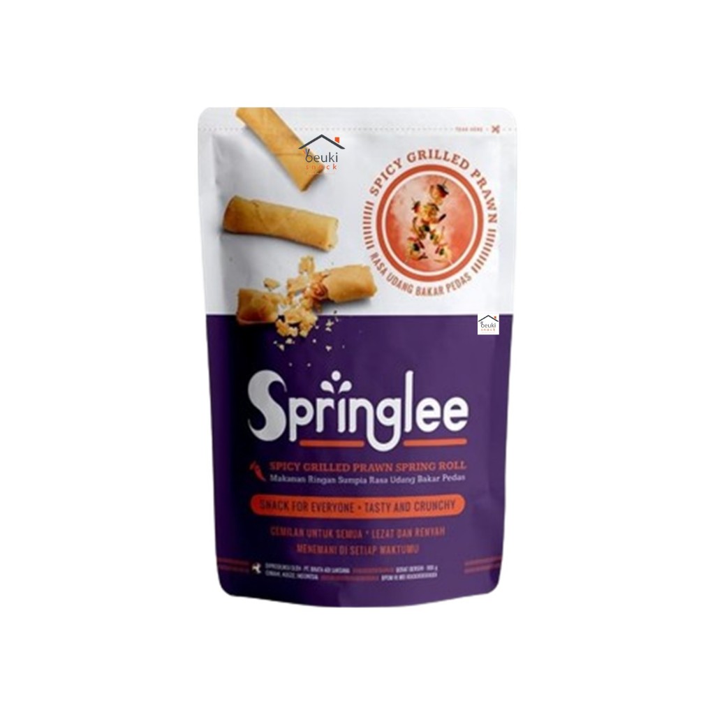Springlee Balacan Spicy Grilled Prawn Spring Roll Sumpia | Shopee ...