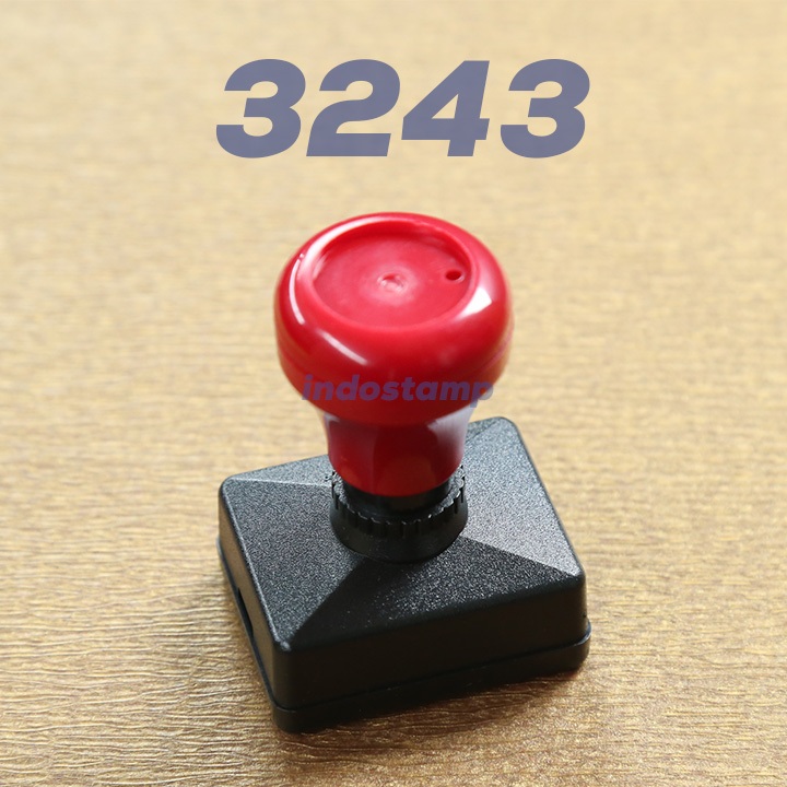 3243 flash stamp handle box 32mm 43mm original indostamp | Shopee ...