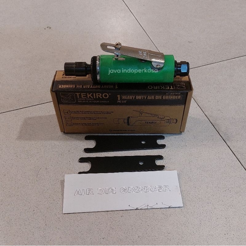 MESIN TEKIRO AIR DIE GRINDER 1/ 4 inch (6mm) wind powered polishing ...