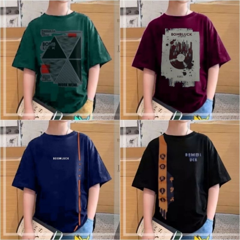 Clothes For Boys Aged 1016 Years Old TShirts For Children Shopee