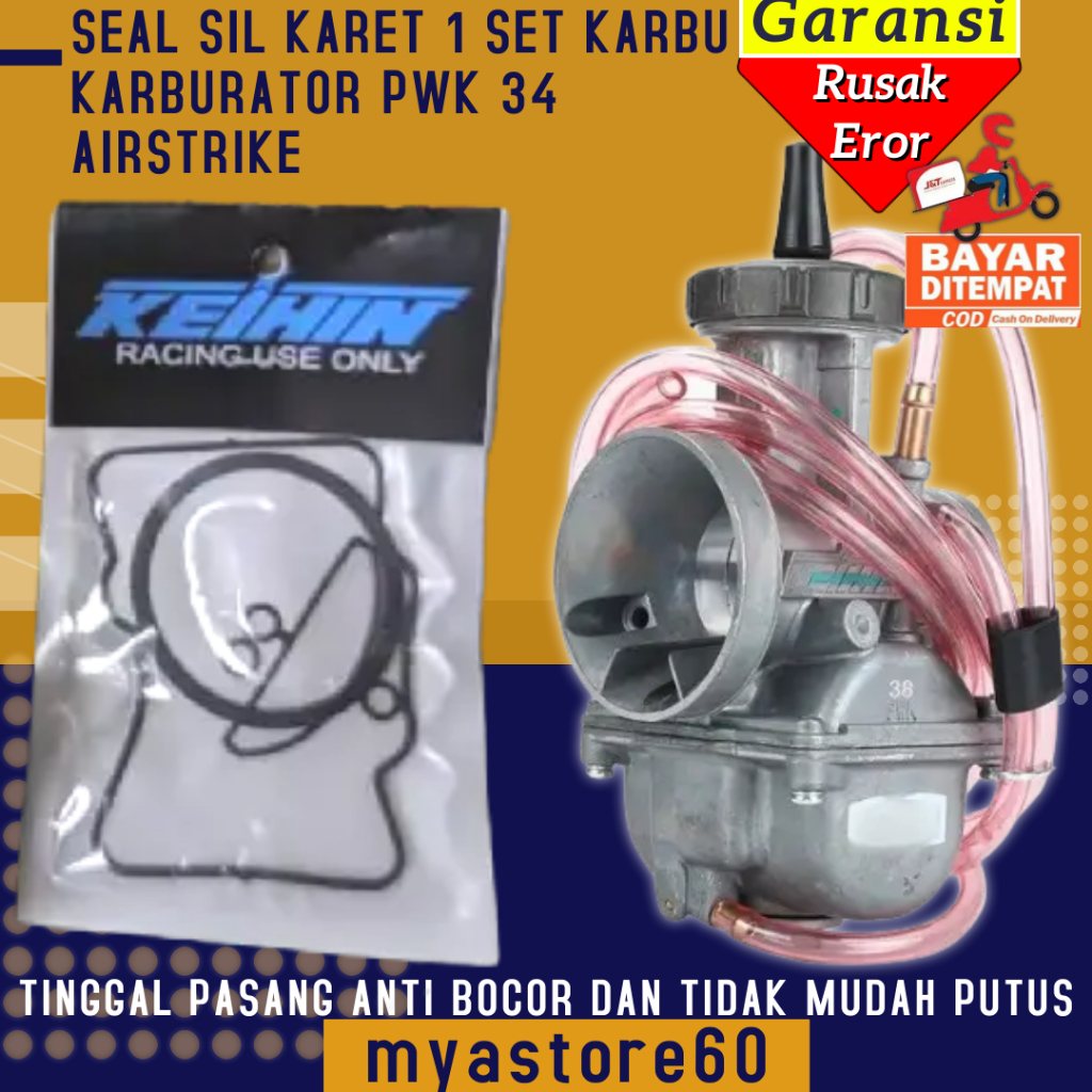 Package 1 Set Rubber Seal Paper Carburetor Cover Carburetor Carburetor ...