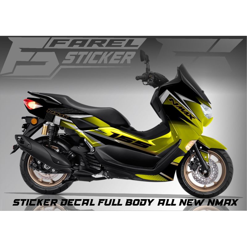 Yamaha nmax new full body variation decal sticker, nmax 2024 decal ...