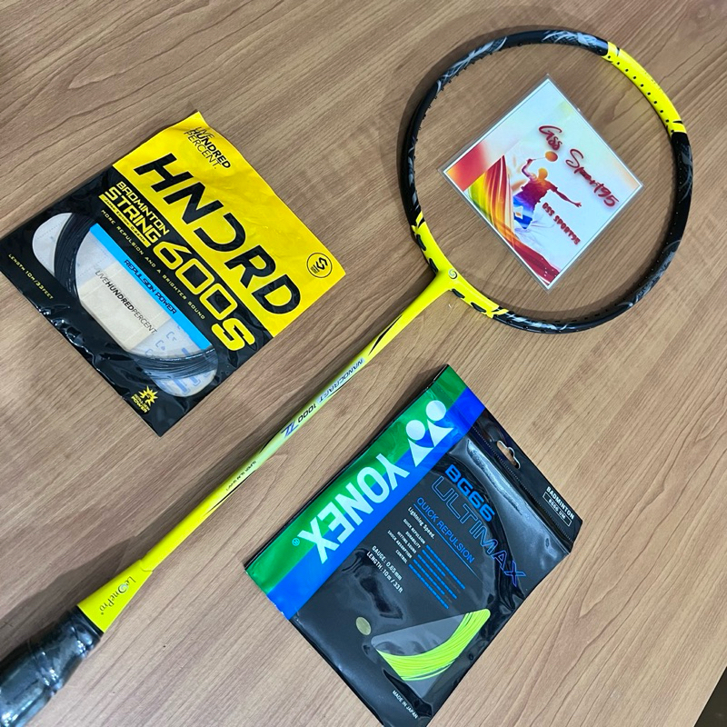 Leone Pro Nanocraft 1000ZZ Badminton Racket | Shopee Philippines