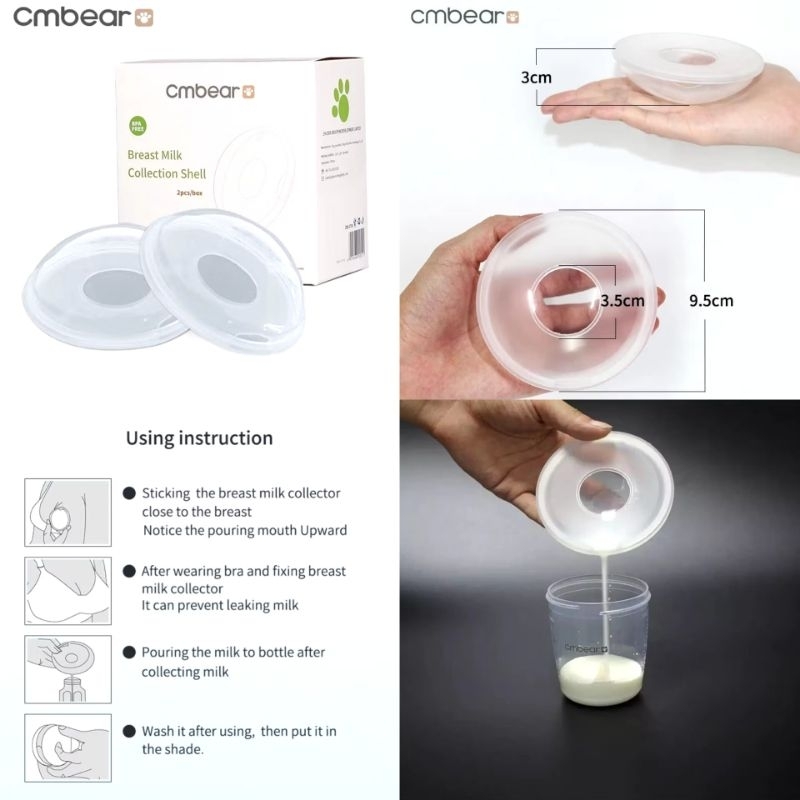 Breast Milk Collection Shell Breast Milk Container Breast Milk ...