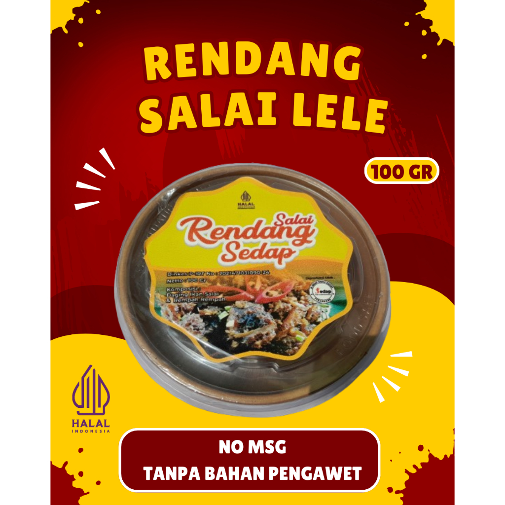 Delicious Rendang catfish salai fish 100 gr | Shopee Philippines