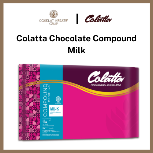 Colatta Chocolate Compound - Milk Chocolate Bar Chocolate Milk | Shopee ...