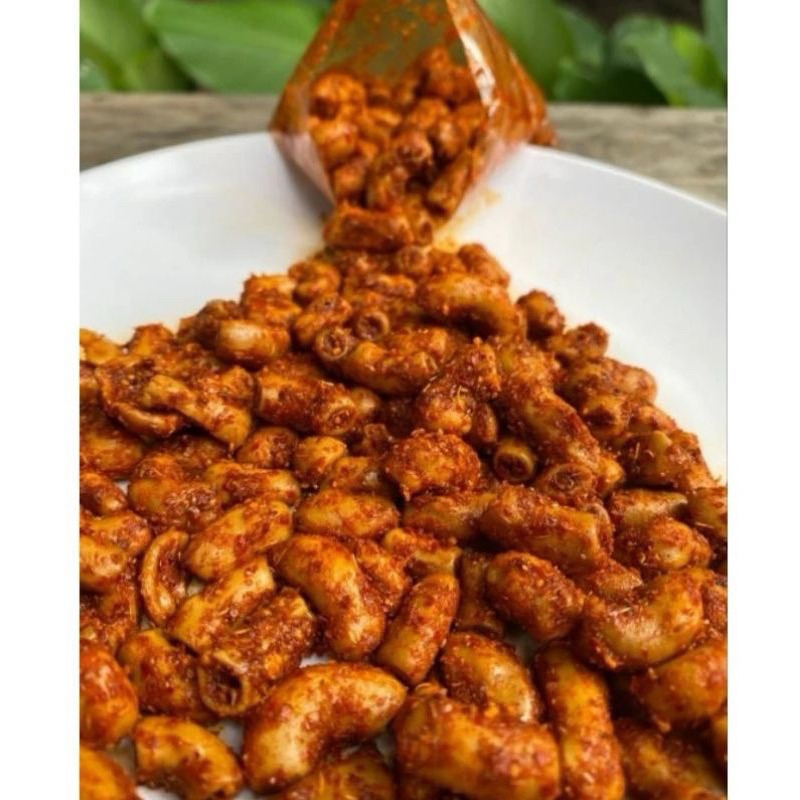 Spicy macaroni 100g orangedaun | Shopee Philippines