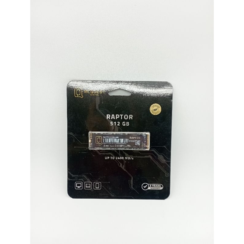 Ssd NVME MCQUEST RAPTOR 256GB 512GB 1TB | Shopee Philippines