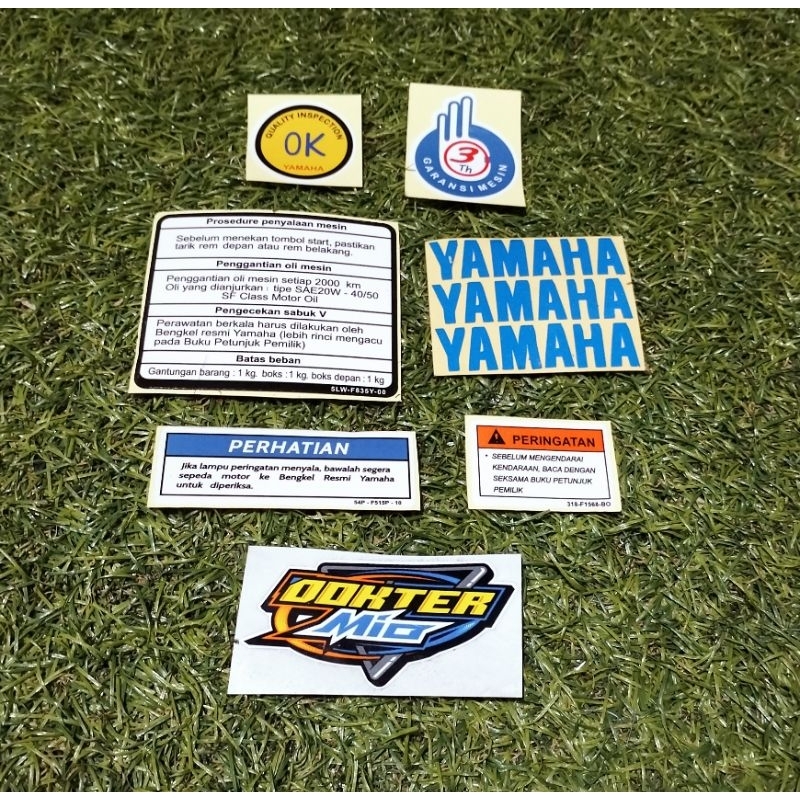 Mio Detail Sticker Package/Mio Warning Sticker | Shopee Philippines