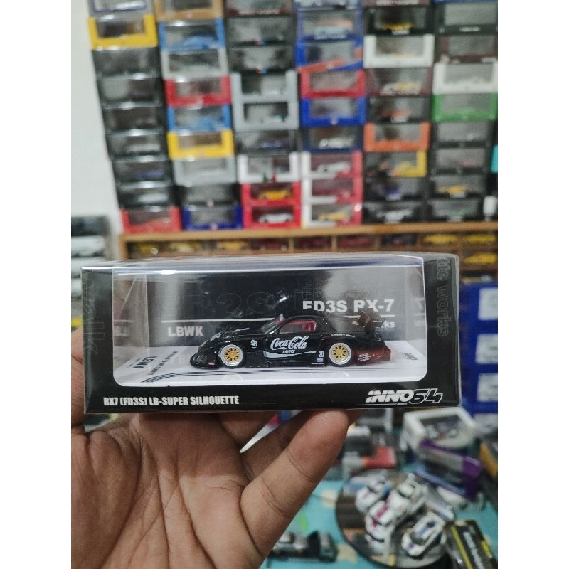 Inno64 Mazda RX7 LBWK Coca Cola | Shopee Philippines