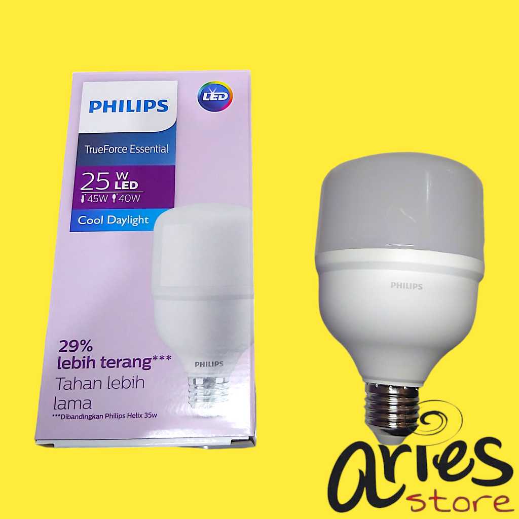 Philips TRUEFORCE ESSENTIAL LED T-BULB 25 WATT | Shopee Philippines