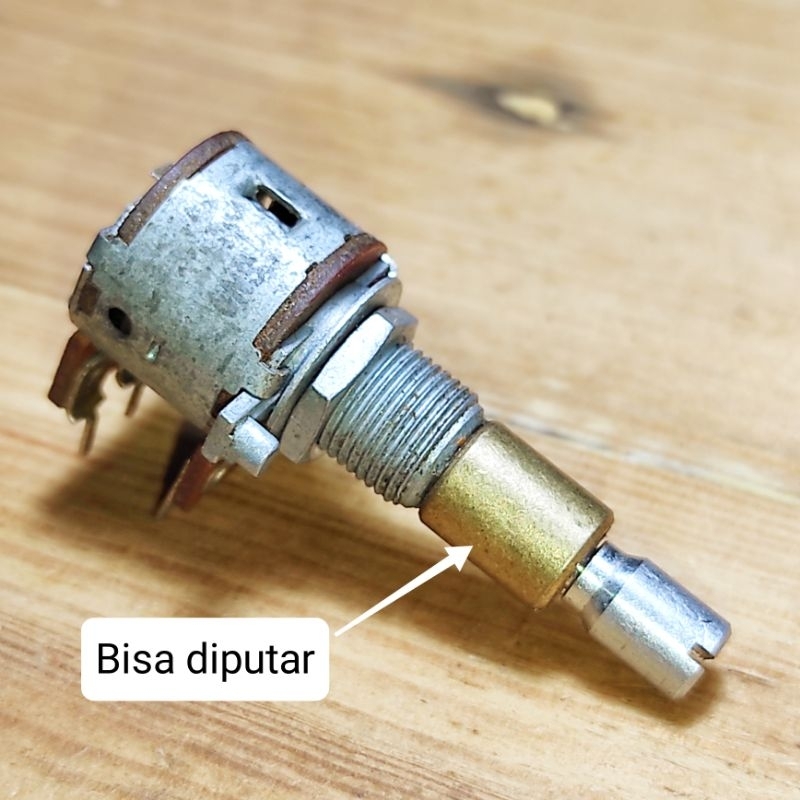 Potentiometer A50K CONCENTRIC / STACKED ori ALPS JAPAN 2x Mono 50Ka ...