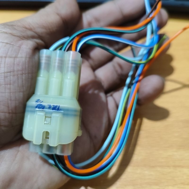 Socket SOCKET CABLE CONNECTOR DLC PIN 6 SET MALE FEMALE WATERPROOF ...