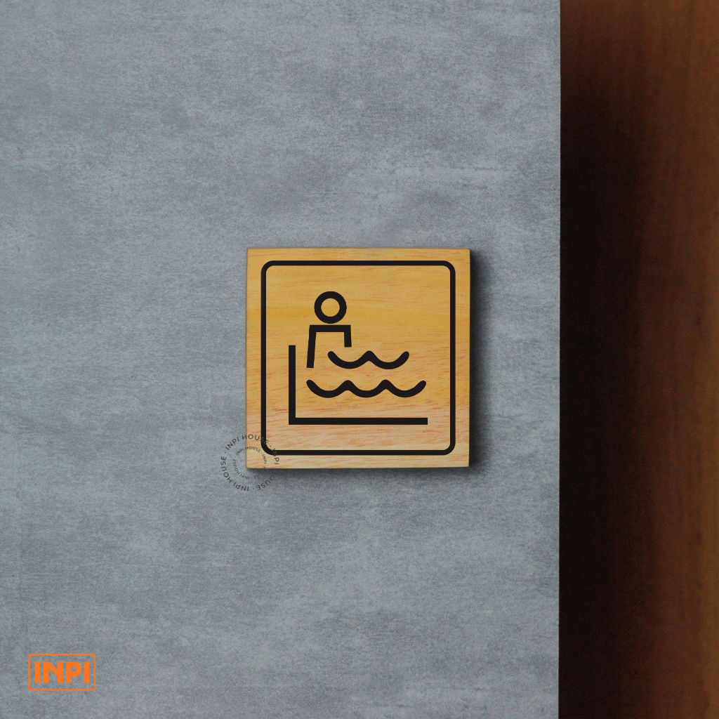INPI HOUSE Signage Swimming Pool - Area Sign, Swimming Pool Direction ...