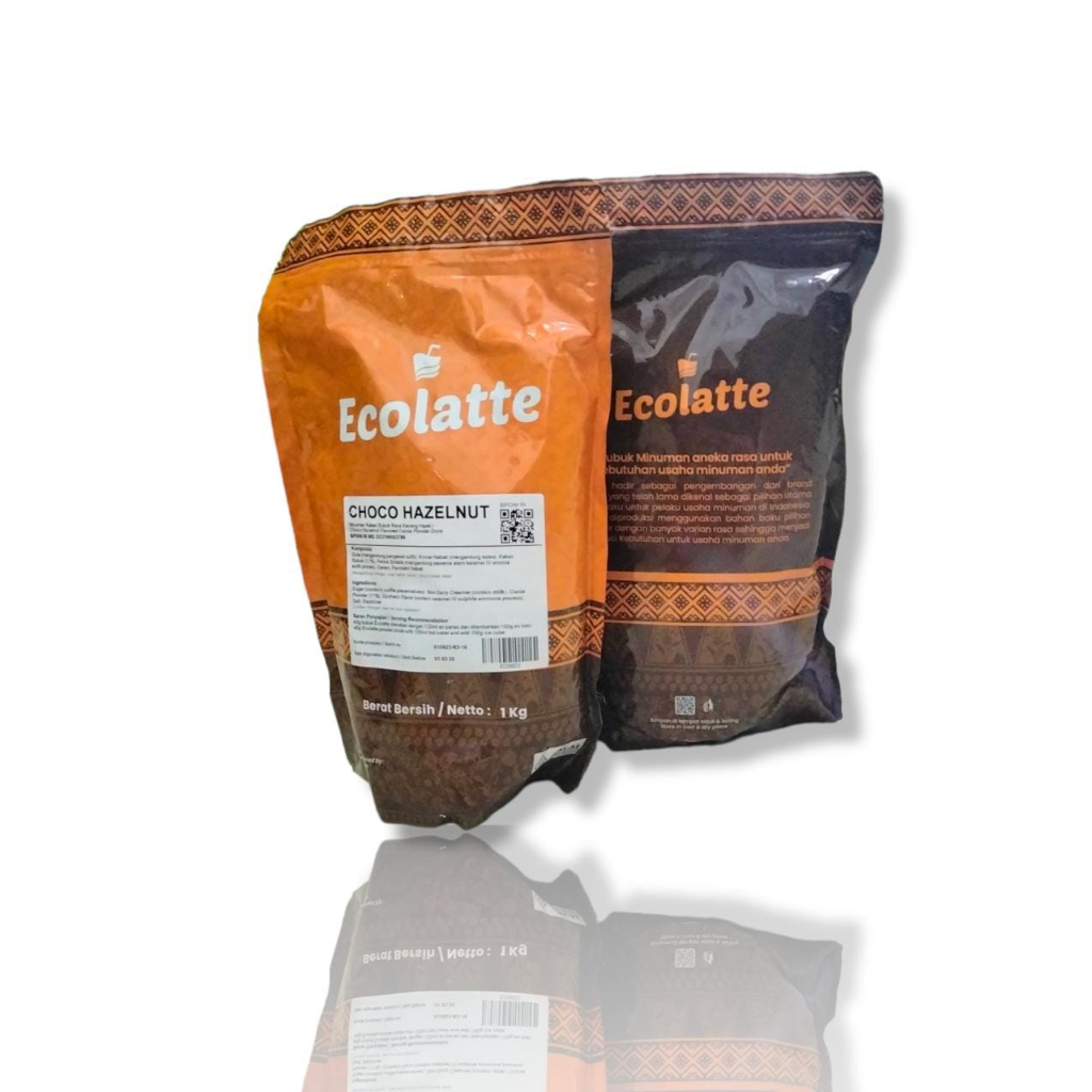 ECOLATTE AVOCADO,CAPPUCINO,CHOCO CLASSIC,COCO HAZELNUT,GREENTEA,LIME ...