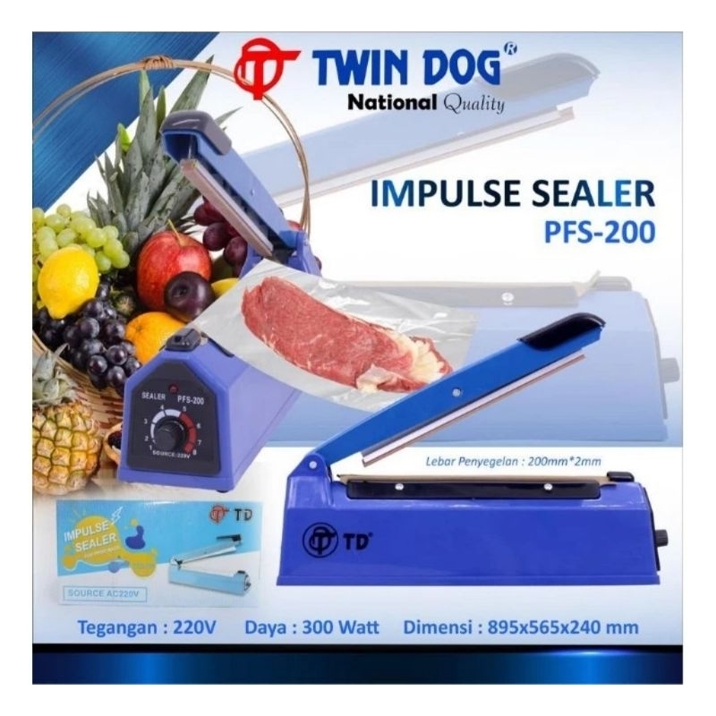 Impulse Sealer / Plastic Press TD / Matrix PFS-200 | Shopee Philippines