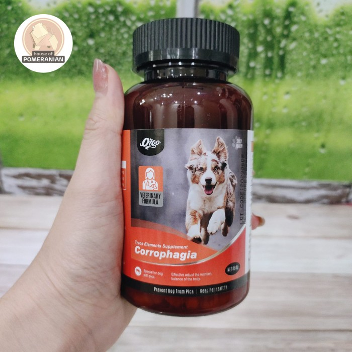 Orgo CORROPHAGIA vitamin Dog Eating poop supplement trace elements