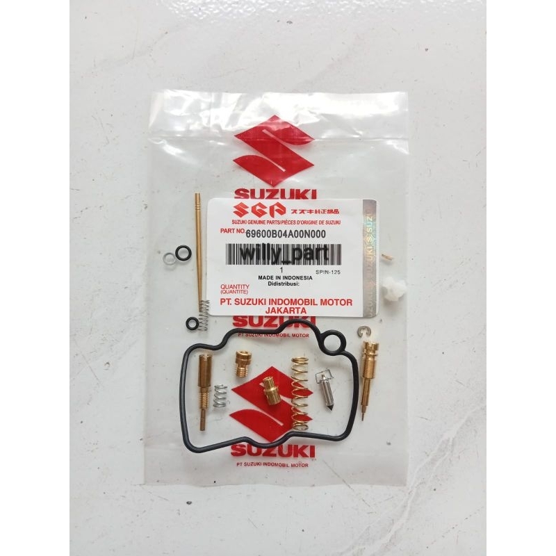 SUZUKI Repair Kit Repairkit Carburetor Spin 125 Sky Drave 125 Sky Wave ...