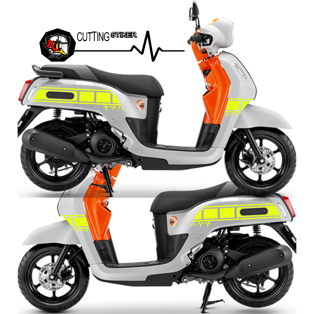 FAZZIO CUTTING STICKER/SCF.397/SPEL FAZZIO STRIPING/YAMAHA JAPAN STIKER ...