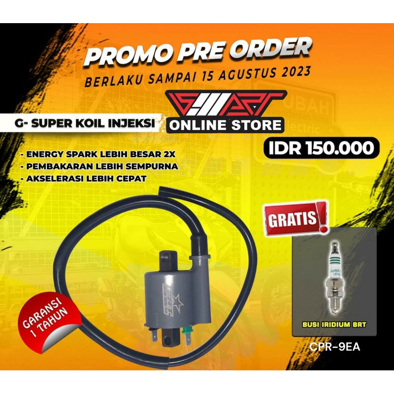Brt INJECTION RACING Coil/GSUPER INJECTION Coil Shopee Philippines