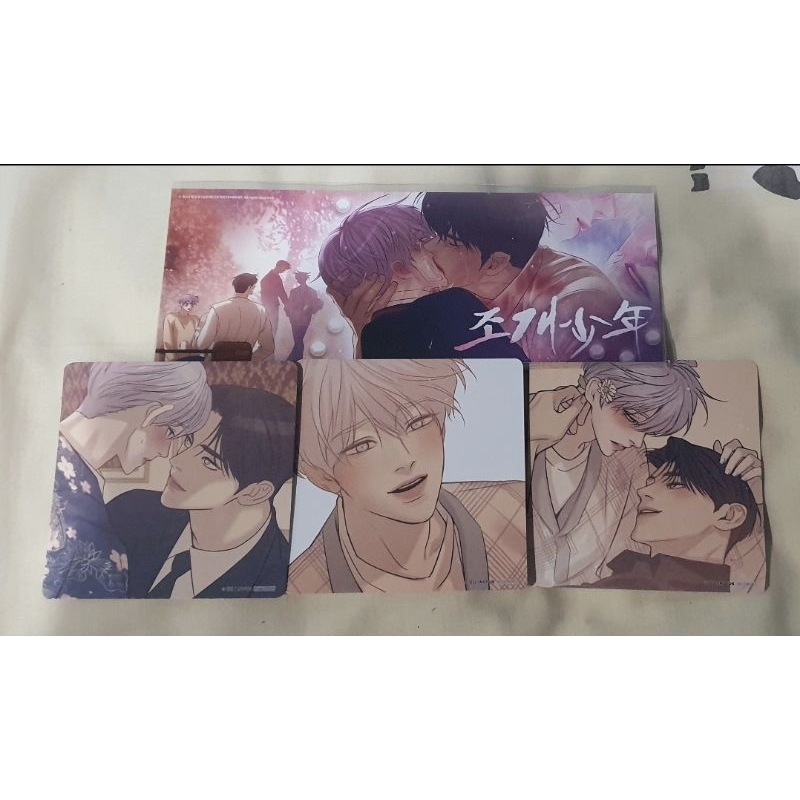 Lezhin Pearl Boy x Mofun Coaster & background postcard (BULK ONLY ...