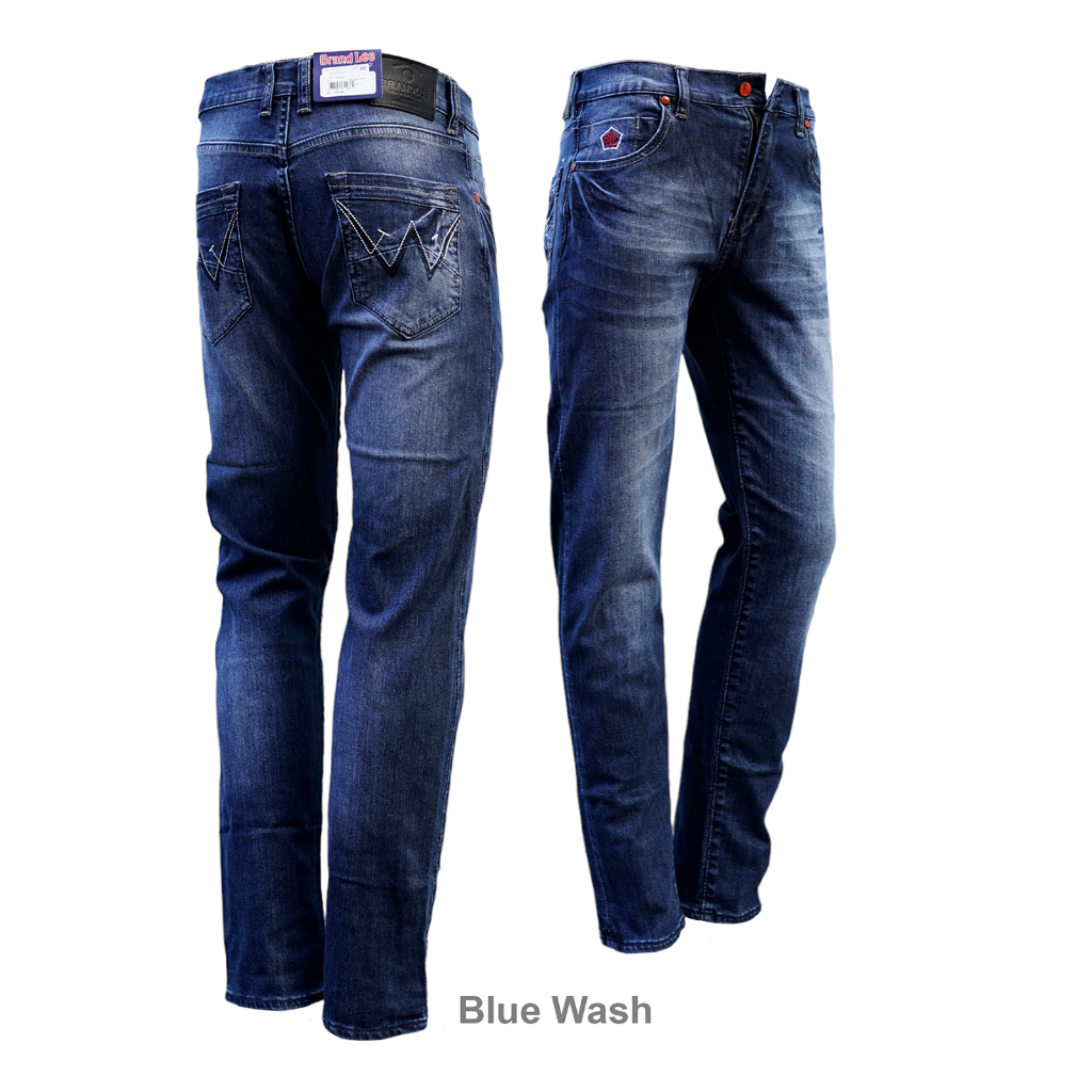 Men's Skinny Blue Series Jeans - Men's Trousers | Shopee Philippines