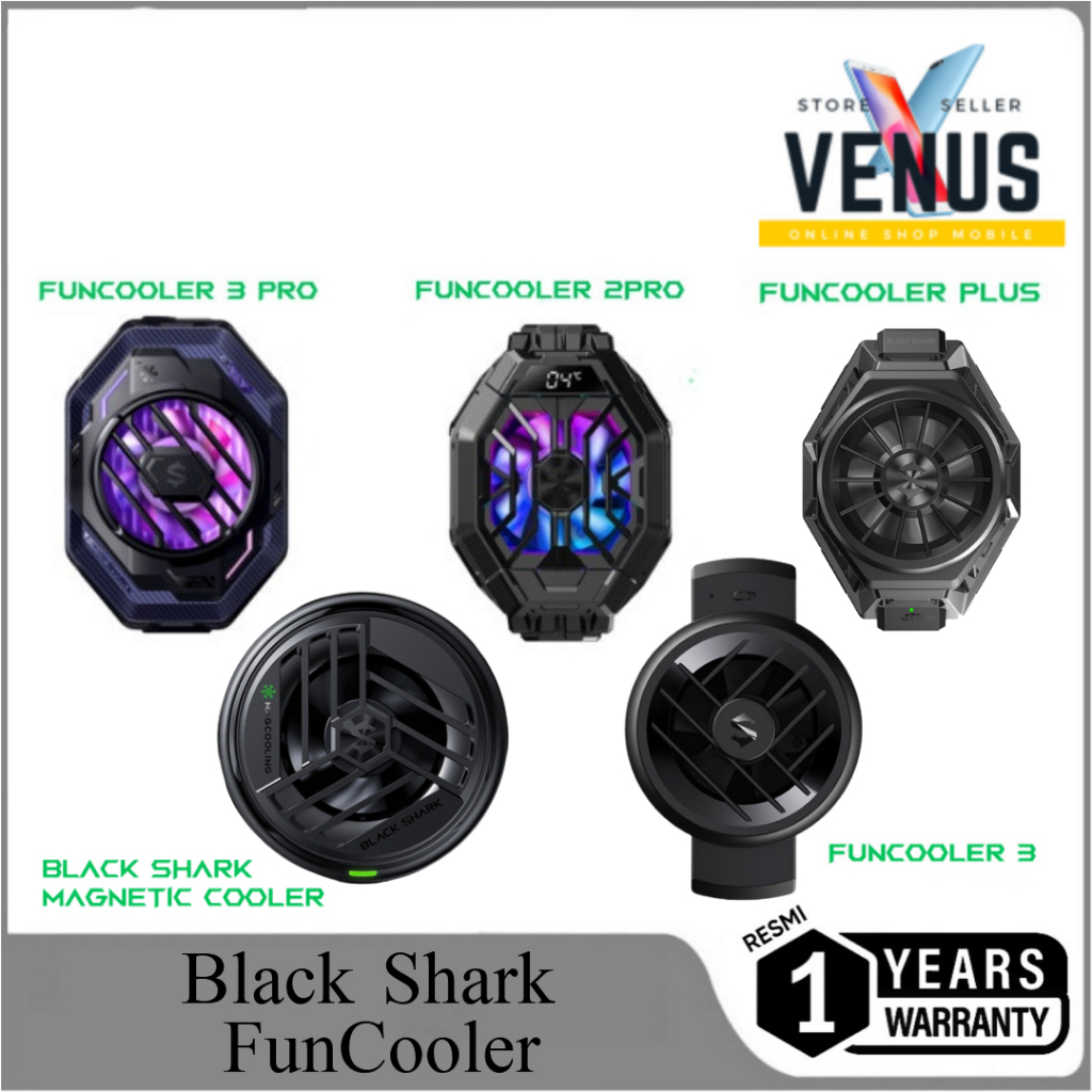 Black Shark Fun Cooler 3 Pro 2 Pro Magnetic Gaming Cooler ...