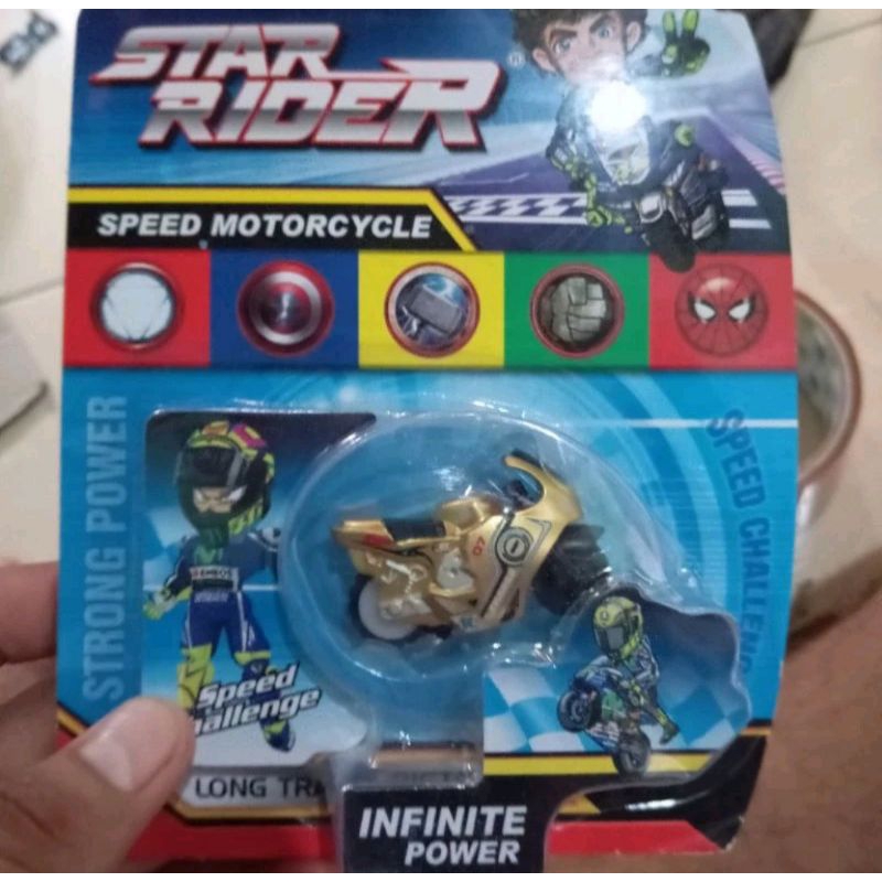 Gp mini motorbike children's toy (STAR RAIDER MOTO GP) | Shopee Philippines