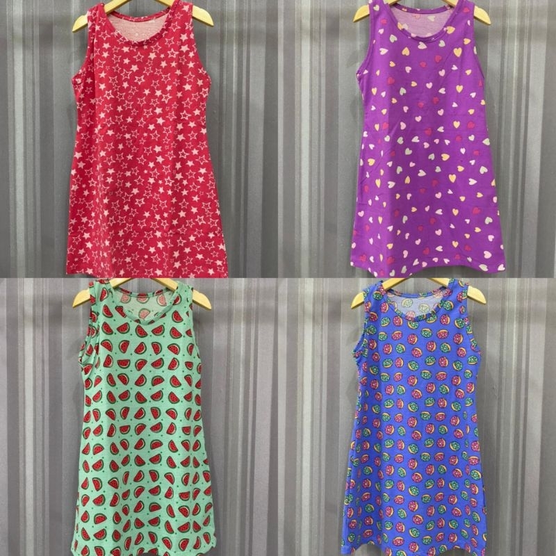 Khuzami id Dress for Girls with Spandex T-shirt Pattern Ages 2-5 Years ...